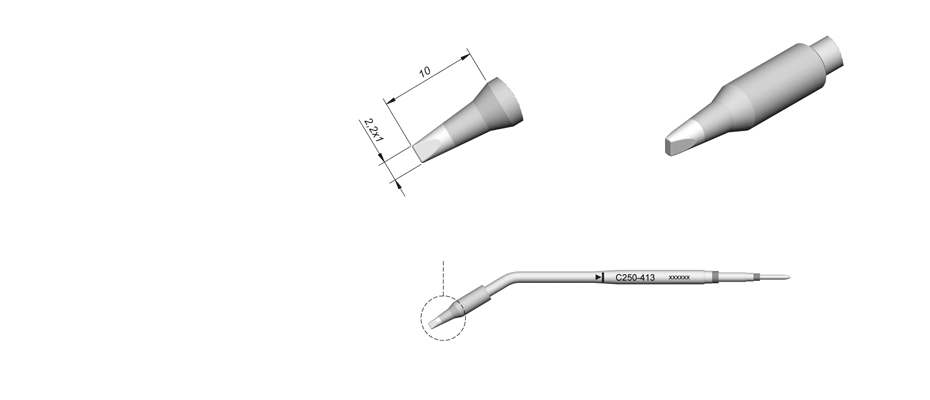 C250413 - Cartridge for AL250 iron